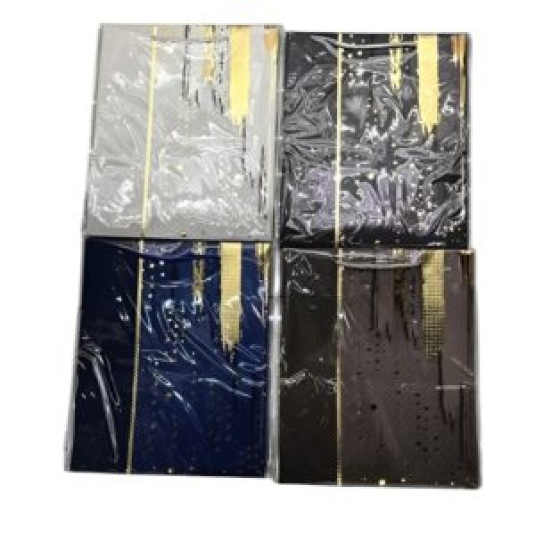 262740 Пакет подарунковий паперовий L "Cosmic Flow" 31*40*12см