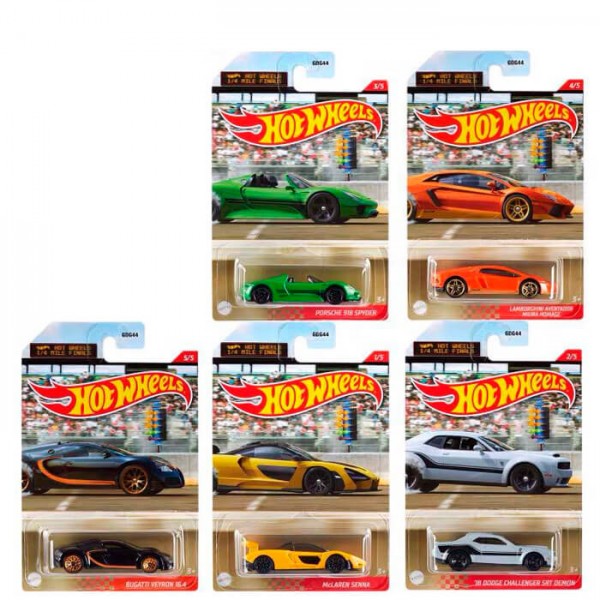 128597 Тематична машинка "Культові суперкари" Hot Wheels (в ас.)