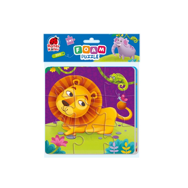 123263 Foam puzzles 2in1 "Zoo" RK6580-05