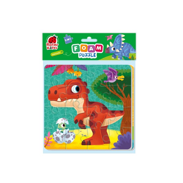 123264 Foam puzzles 2in1 "Dinozaurs" RK6580-06