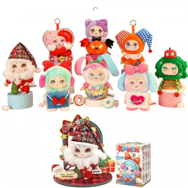 245470 Колекційна м'яка іграшка з кільцем POP TOP Kimmon - ВЕСЕЛИЙ ФЕСТИВАЛЬ (у дисп., в ас.)