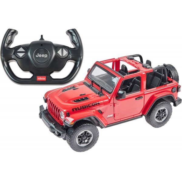 179963 Машинка Rastar JEEP Wrangler Rubicon 1:14 к:червоний