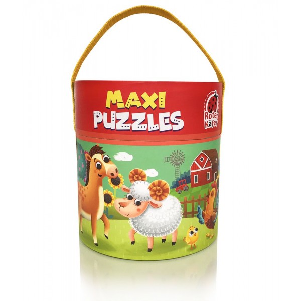 169891 Educational game "Maxi Puzzles.Farm" RK1080-01