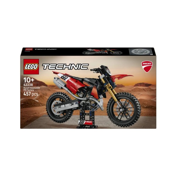 260595 Конструктор Мотоцикл Ducati Desmo450 MX Factory