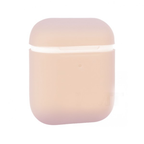 97503 Чехол для наушников силиконовый для Ейрподс case 1/2, Pink sand