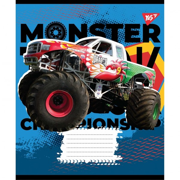 143548 А5/12 кос. 1В Monster truck championship, зошит учнів.
