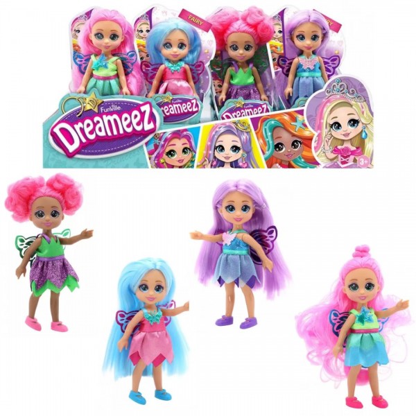 250151 Dreameez лялечка "Фея" в асортименті (12 см)