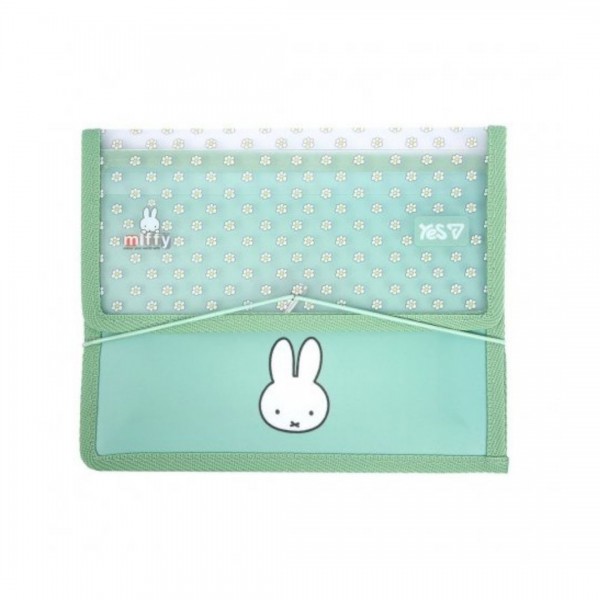 251621 Папка для зошитів Yes пласт. на резинці В5 "Miffy"