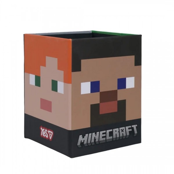 251631 Стакан для письмового приладдя Yes "Minecraft", картон