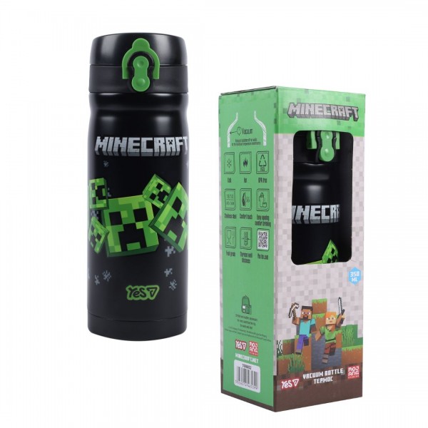 251991 Термос Yes "Minecraft" 350 мл