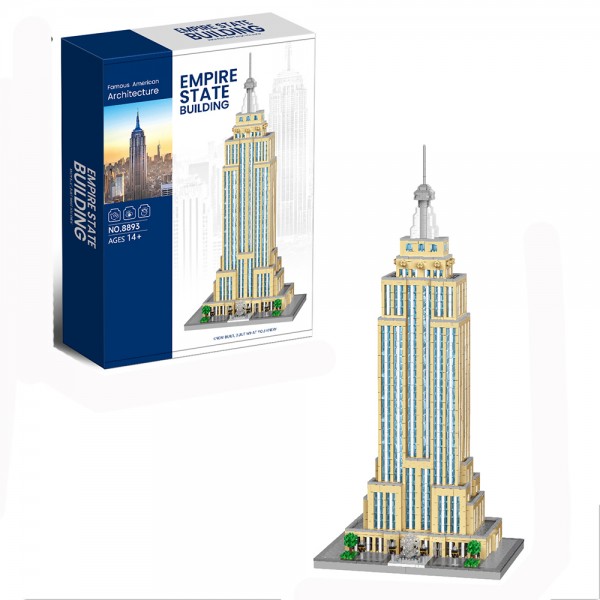 261964 Конструктор 8893 Empire State Building, міні-блоки, кор., 28-38-5,5 см.