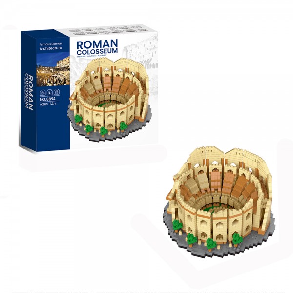 261631 Конструктор 8894 Roman Colosseum, міні-блоки, кор., 21-19-4 см.