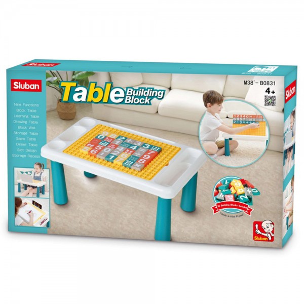 101140 Конструктор SLUBAN M38-B0831 "Table": Столик ігровий, 35 дет.