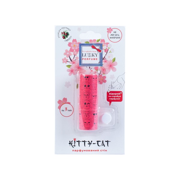 233481 Парфумований стік для дітей Lukky, Kiss-Кіс,японська полуниця  перепак
