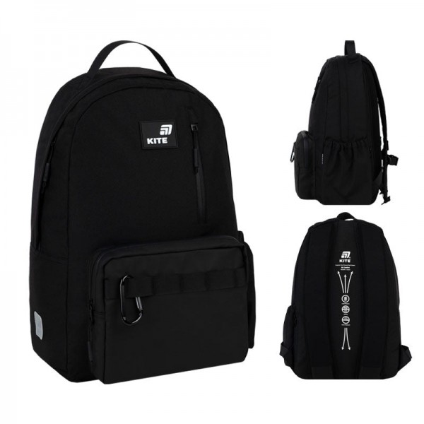 251822 Рюкзак Kite Education teens 949L Black