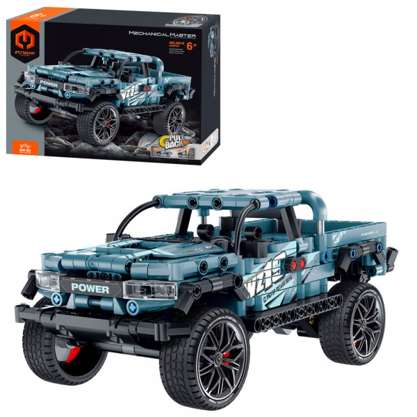 248622 Конструктор 5819 джип, 23,2-11-10,2см, інерц, 463дет, в кор-ці, 31-23-6,5см