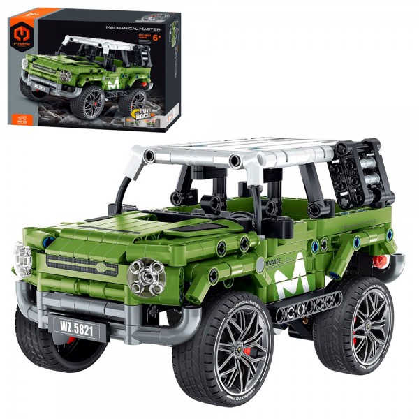 248220 Конструктор 5821 джип, 19,1-11-12,3см, інерц, 474дет, в кор-ці, 31-23-6,5см