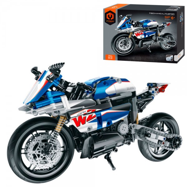 248312 Конструктор 6834 мотоцикл, 32,4-17-11см, амортизатори, 542дет, в кор-ці, 31-23-6,5см