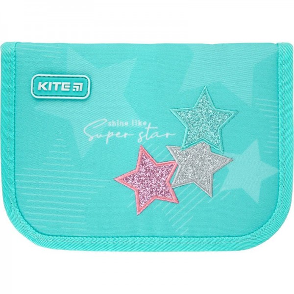 178969 Пенал Kite 1 від., 2 відв., з наповненням 622 Super star