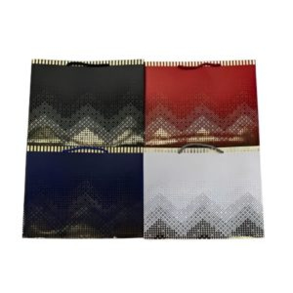 262774 Пакет подарунковий паперовий L "Royal Shine" 38.5*31*11см