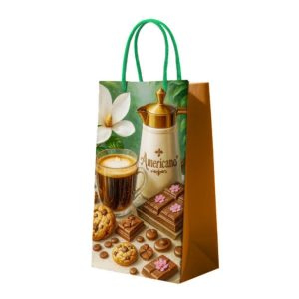 259785 Пакет подарунковий паперовий S "Sweets" 12*22*6.5см