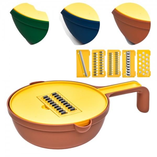 164158 Терка-овочерізка з мискою 26*19*6см R90220