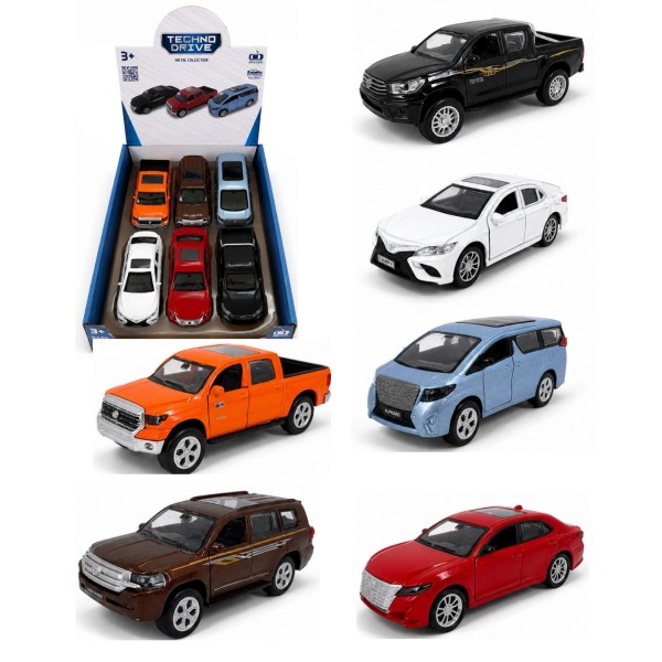 262113 Автомодель – TOYOTA S3 (в асортименті)