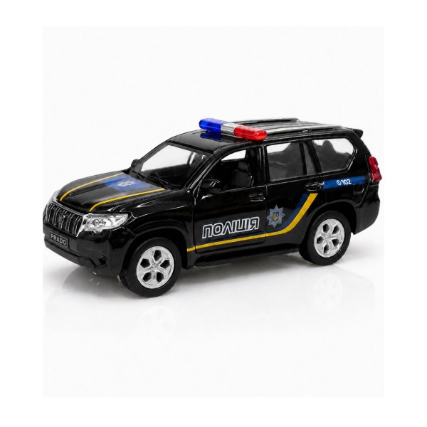 259190 Автомодель – TOYOTA PRADO ПОЛІЦІЯ (чорний)