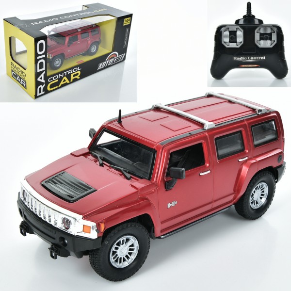 171330 Джип AR-2309 АвтоСвіт, 1:24, HUMMER, радіокер., 2,4G, гум. колеса,світло,бат.,кор.,31,5-14,5-13,5см.