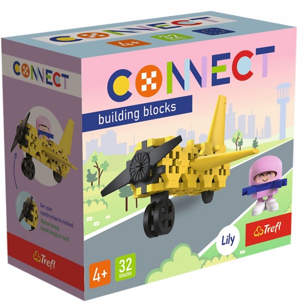 233562 20429 Trefl Connect конструктор Літак, 32 дет.