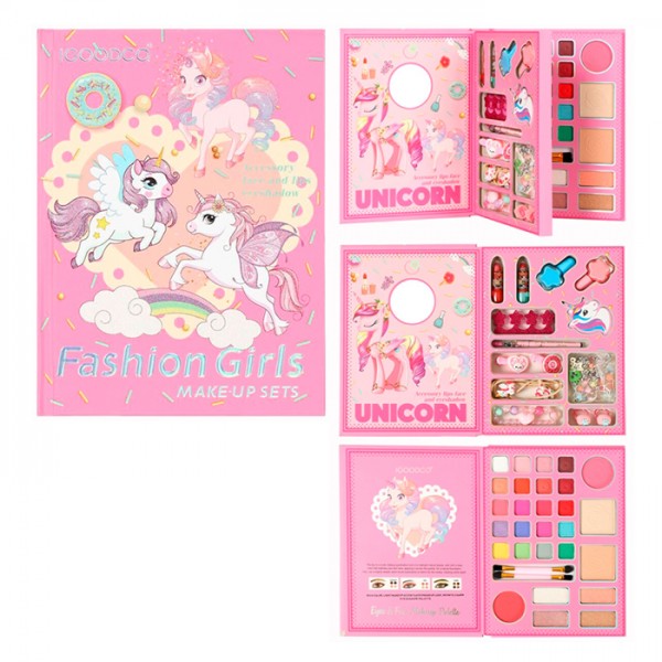 243616 Косметика IG3179 тіні, рум'яна, помада,28кольорів, наб. для манік., закол.,прикраси,дзерк.,у пакеті