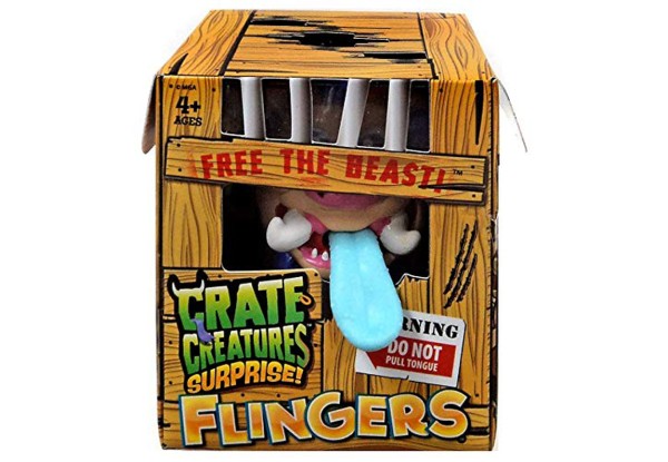 206972 Інтерактивна іграшка CRATE CREATURES SURPRISE! серії "Flingers" – СНОРТ ХОГ