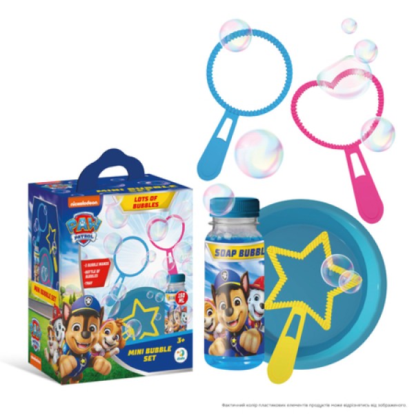 223361 Міні набір мильних бульбашок Paw Patrol 150 мл