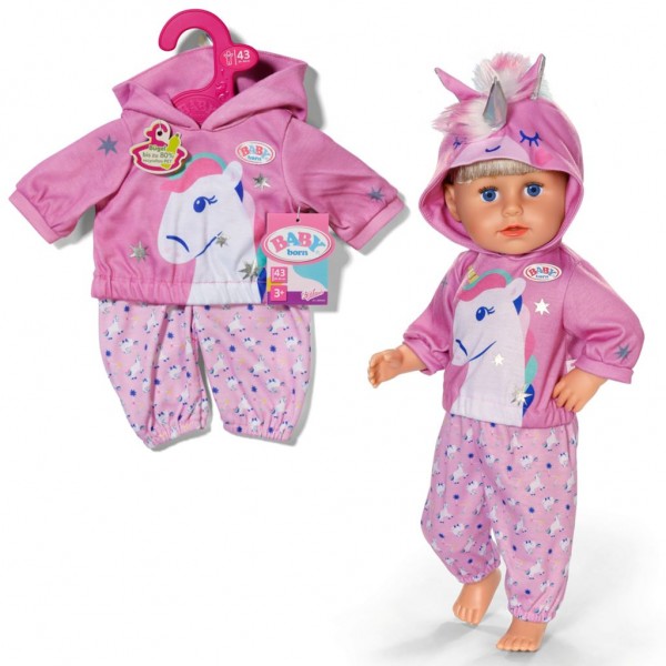228411 Набір одягу для ляльки BABY BORN – КОСТЮМЧИК ЄДИНОРОГА (43 см)