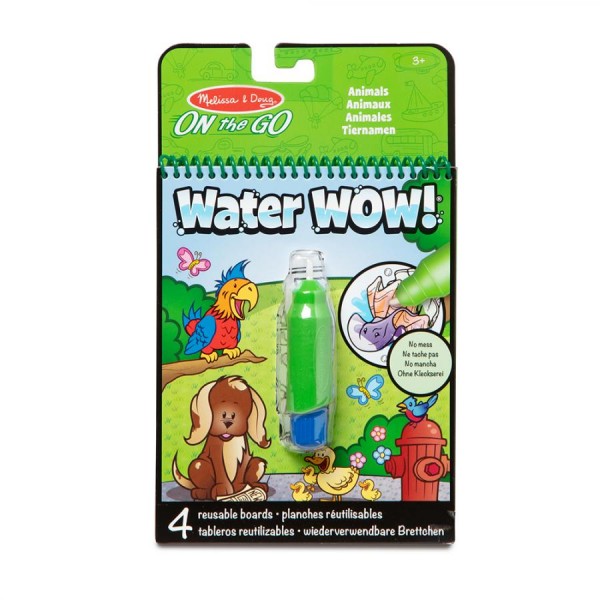 241727 Melissa & Doug. Water WOW: Водна розмальовка з ручкою «Тварини»