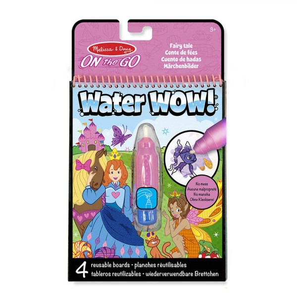 241729 Melissa & Doug. Water WOW: Водна розмальовка з ручкою «Казковий світ»