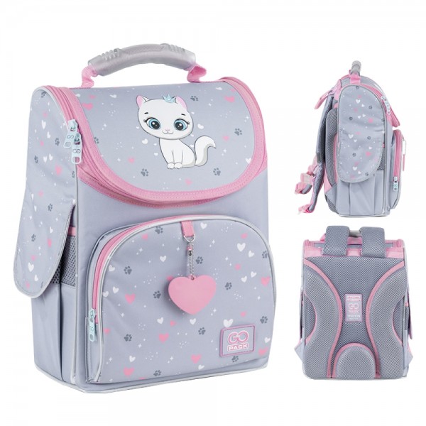 228257 Рюкзак GoPack Education каркасний 5001S-3 Kitten Princess
