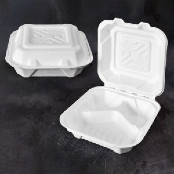 175402 Ланч-бокс одноразовий 3секції 20см., R94399