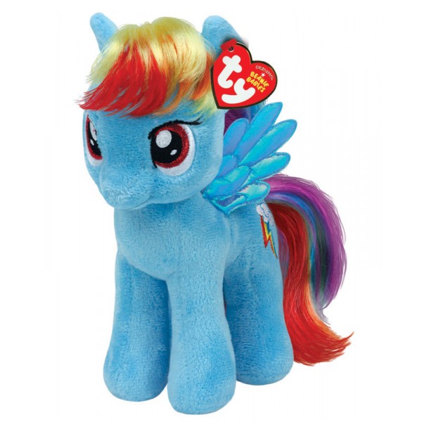 190821 Іграшка м'яка TY My Little Pony 41005 "Rainbow Dash" 20см