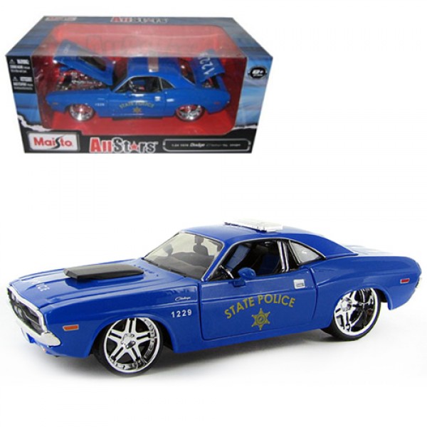 183714 Машинка іграшкова "1970 Dodge Challenger Coupe", масштаб 1:24