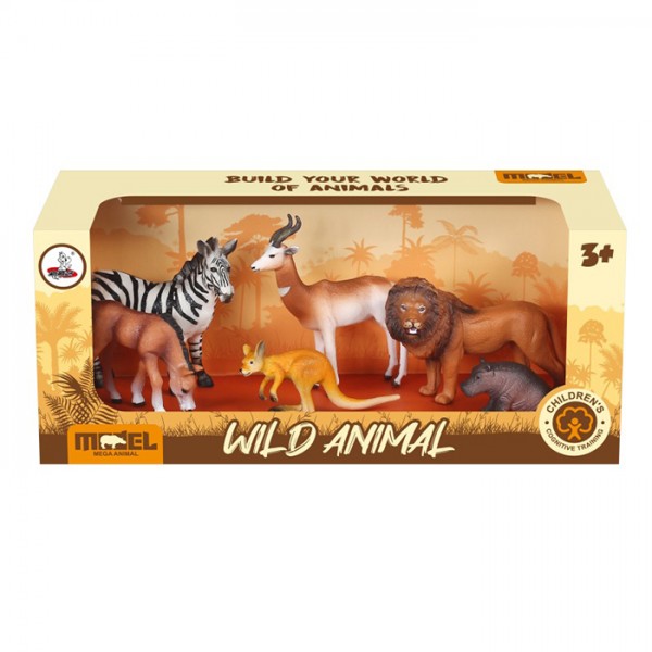 242798 Тварини XTY-853 дикі, набір 6 шт., кор., 31-13-10 см.