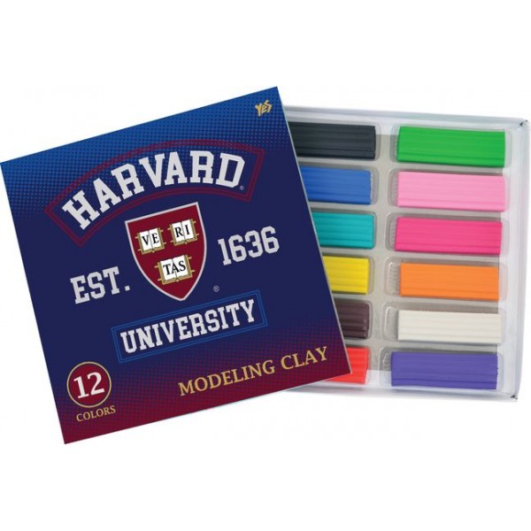54719 Пластилін 12 кол. "Harvard"