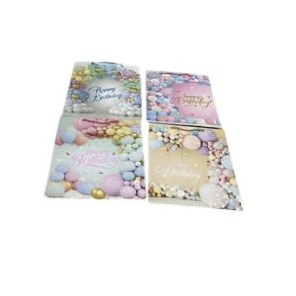 262803 Пакет подарунковий паперовий M "Dream Birthday" 26*32*10см