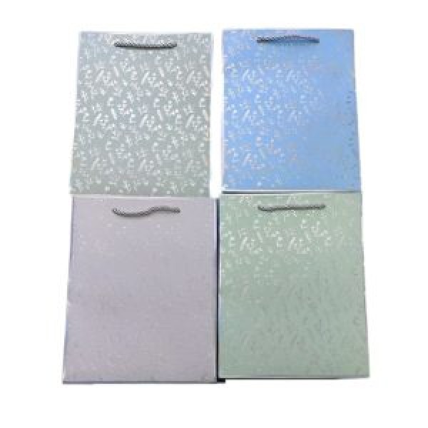 262806 Пакет подарунковий паперовий M "Floral" 26*32*12см
