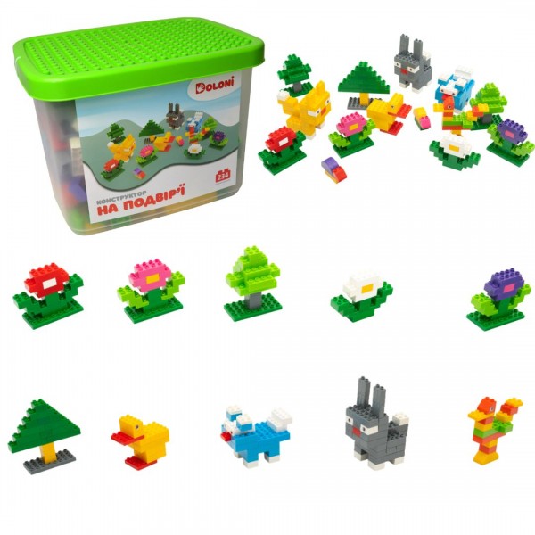 244536 Конструктор "КАЧЕНЯТА" 108 детал. 013888/11 в пластик. боксі