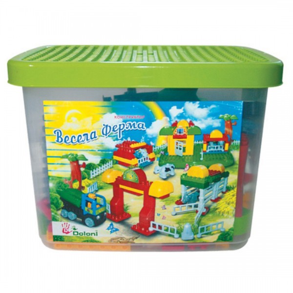 244537 Конструктор "ФЕРМА" 202 детал. 013888/06 в пластик. боксі