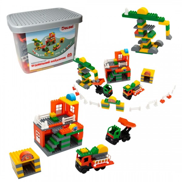 244534 Конструктор "ВАНТАЖІВКА" 95 детал. 013888/10 в пластик. боксі