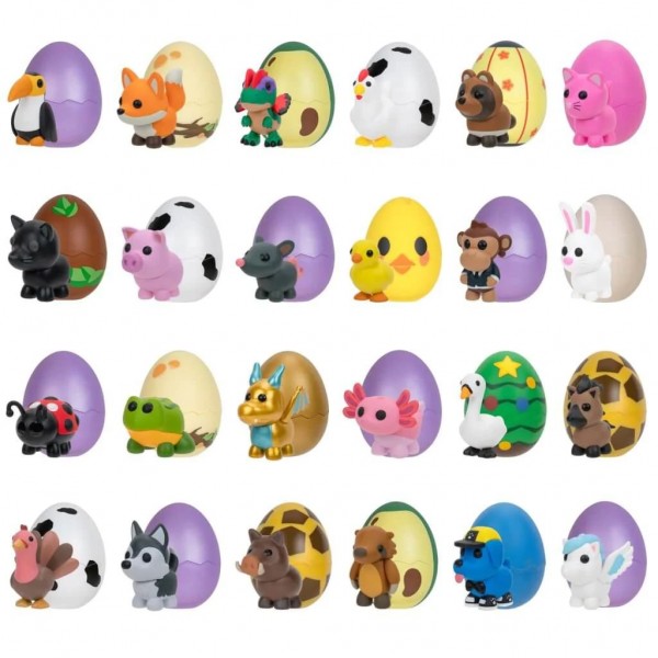 160563 Іграшка-сюрприз в яйці ADOPT ME! S2 – КАЗКОВІ ТВАРИНИ (24 видів, в асорт.)