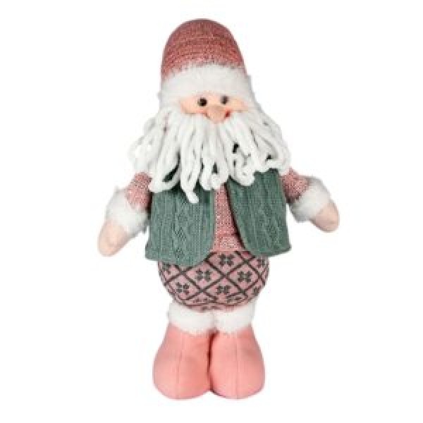 256714 Фігура новорічна "Santa Snowman" 42см M17280