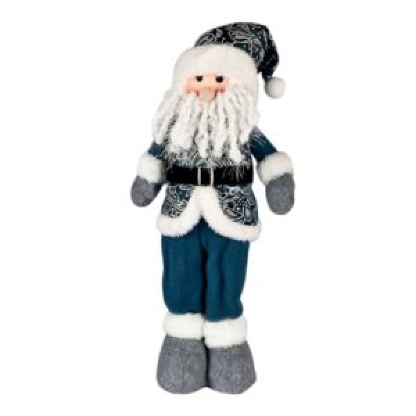 256715 Фігура новорічна "Santa Snowman" 45см M17282-C